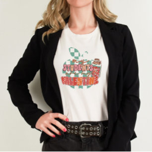 Camiseta Retro Meus Estudantes são Meu Professor Namorados