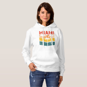 Camiseta Retro Miami Florida Beach Souvenir Palm Tree 80s