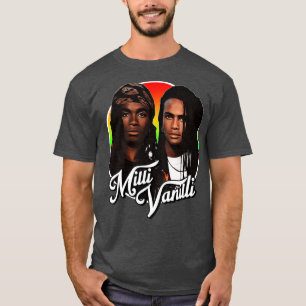 Camiseta Retro Milli Vanilli Tribute