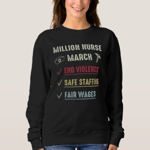 Camiseta Retro Million Nurse março de 2022 12 de maio de 20