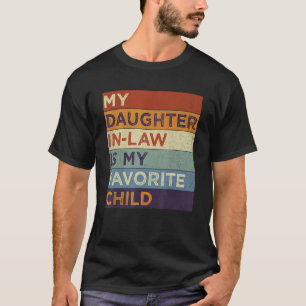 Camiseta Retro Minha Nora É Meu Filho Favorito  Pai