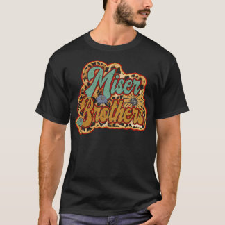 Camiseta Retro Miser Gifts Name Brothers Flowers Personaliz