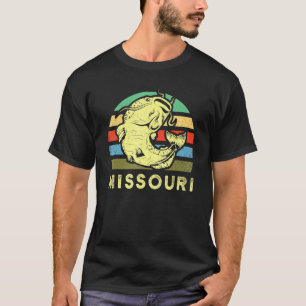 Camiseta Retro Missouri Catfish Fisheries Catpescador Fishe