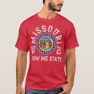 Camiseta Retro Missouri Show Me State 1821
