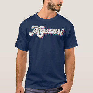 Camiseta Retro Missouri Vintage 70s Anos setenta