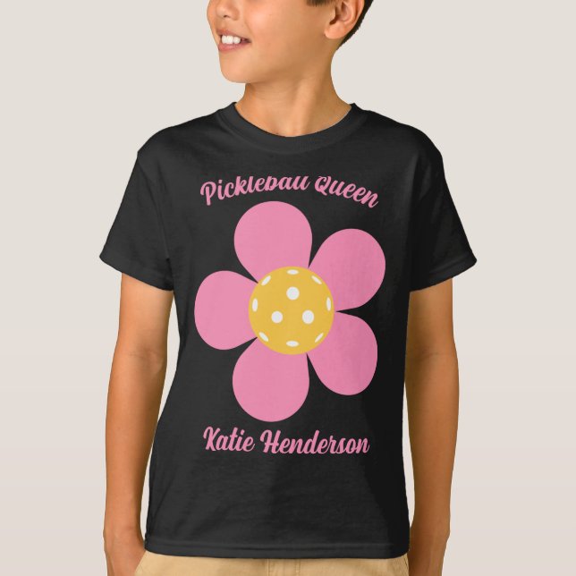 Camiseta Retro Mod 70s Ckleball Flower D  (Frente)