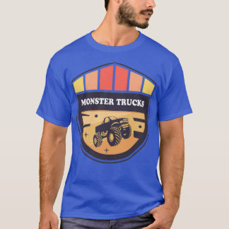 Camiseta Retro Monster Truck Gift Vintage Grande Carro SUV