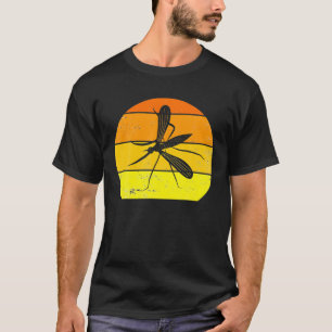 Camiseta Retro Mosquito Vintage Mosquito Spirit Animal Love