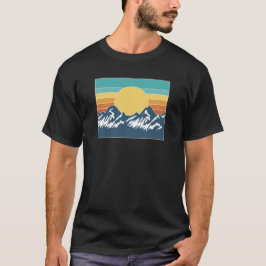 Camiseta retro mountain