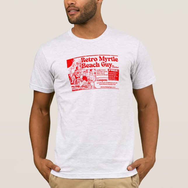 Camiseta Retro Myrtle Beach Cara (Frente)