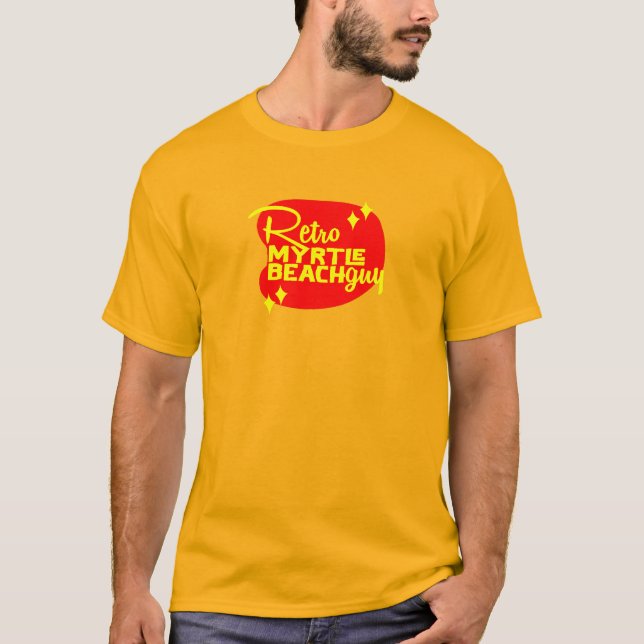 Camiseta Retro Myrtle Beach Cara (Frente)