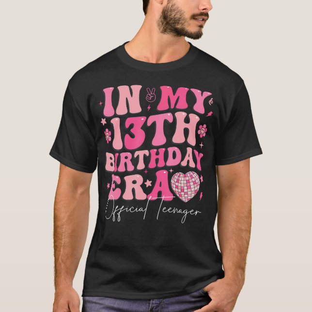 Camiseta Retrô Na Minha Época De Aniversário De 13 13 Anos (Frente)