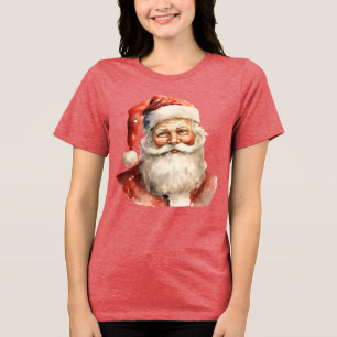 Camiseta Retro Natal Papai Noel