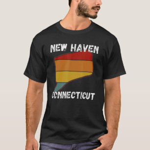 Camiseta Retro New Haven Connecticut Roupa