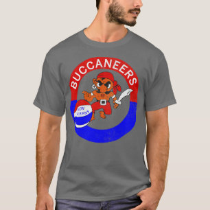 Camiseta Retro New Orleans Buccaneers ABA Basball TSirt