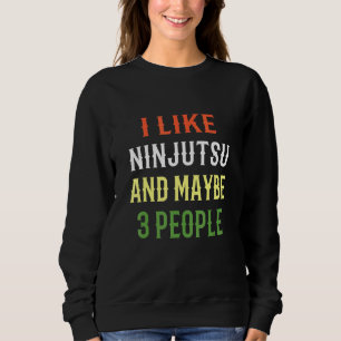 Camiseta Retro Ninjutsu Design I Gosta De Ninjutsu E Talvez