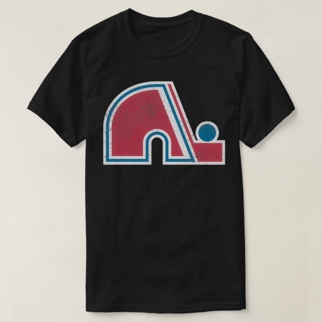 Camiseta Retro Nordiques de Hockey do Quebec se afogou (Frente do Design)