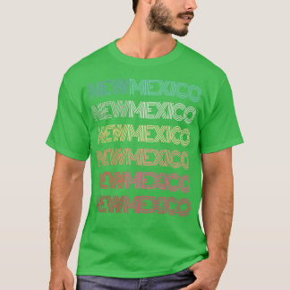 Camiseta Retrô - NOVA Família de Estado Doméstico do MÉXICO