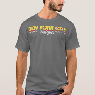 Camiseta Retro Nova Iorque Nova Iorque