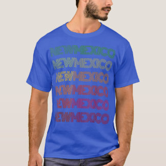 Camiseta Retro NOVO MEXICO Raízes Albuquerque Família Vac