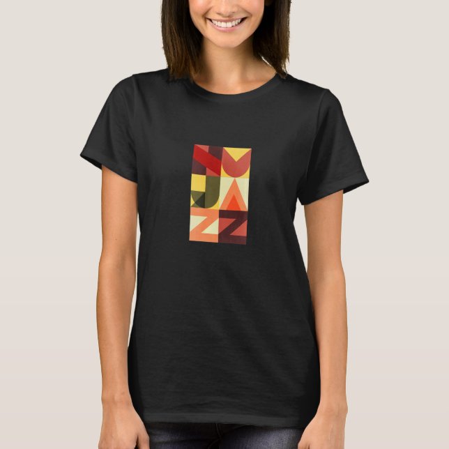 Camiseta Retro Nu Jazz Tee 90s Jazz (Frente)