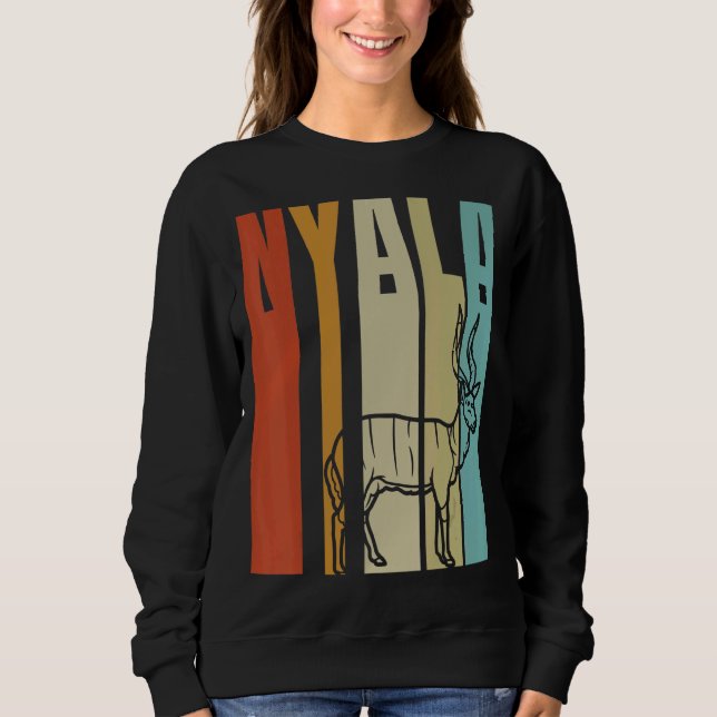 Camiseta Retro Nyala Antelope (Frente)