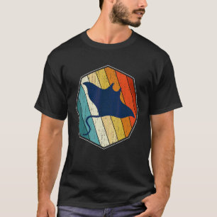 Camiseta Retro Ocean Animal Stingray Manta Ray