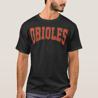 Camiseta Retro Oriole Fofo Oriole Mulheres Homens