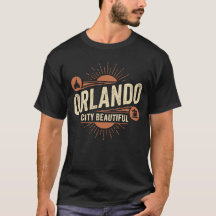 Retro Orlando Cidade Bonita Florida Explosão de So