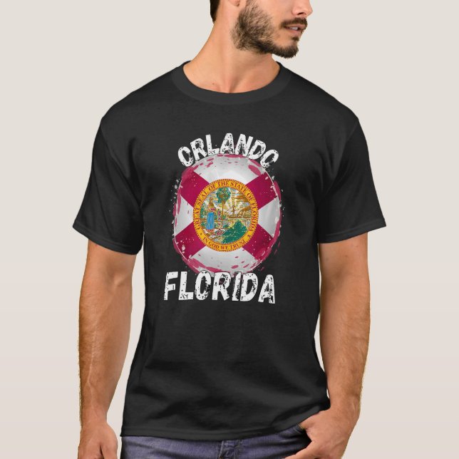 Camiseta Retro Orlando Florida Roupa_1 (Frente)