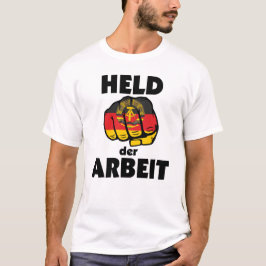 Camiseta Retro Ostalgie DDR Held der Arbeit