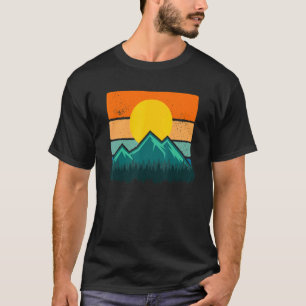 Camiseta Retro Outdoor Ataque Trekking Caminhando comigo