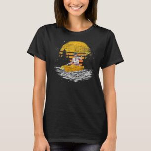 Camiseta Retro Outdoor Sport Kayaker Canoeiro Paddling Kaya
