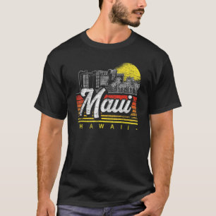 Camiseta Retro Palm Trees Tropicais Havaianos — Sunset M