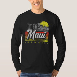 Camiseta Retro Palm Trees Tropicais Havaianos — Sunset M