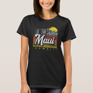 Camiseta Retro Palm Trees Tropicais Havaianos — Sunset M