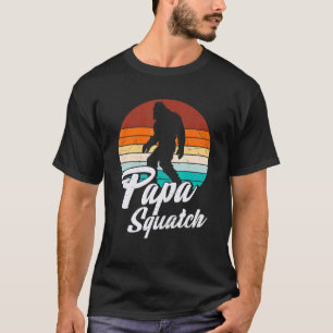 Camiseta Retro Papa Squatch Yeti Vintage
