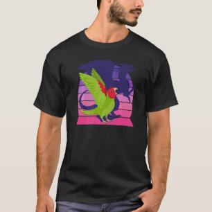 Camiseta Retro Papagaio I Dragão Eu Gritando Conur Mascarad