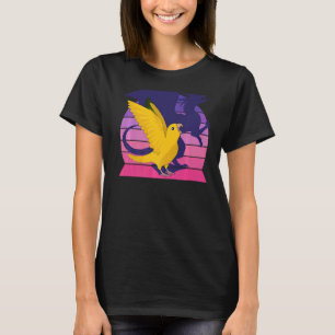 Camiseta Retro Papagaio I Dragão Eu Gritando Rainha da Bavi