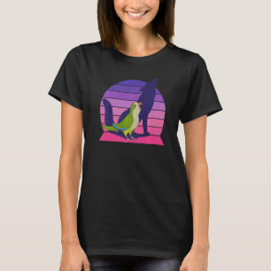 Camiseta Retro Papagaio I Howling Wolf I Gritando Monk Verd
