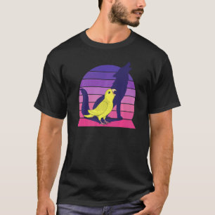 Camiseta Retro Papagaio I Howling Wolf I Gritando Par Amare