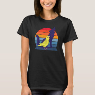 Camiseta Retro Papagaio I Howling Wolf I Gritando Par Amare
