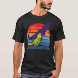 Camiseta Retro Papagaio I Tyrannosaurus Rex I Gritando Yell