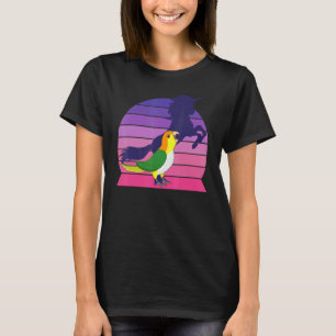 Camiseta Retro Papagaio I Unicórnio Gritando C