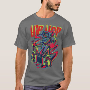 Camiseta Retro Papais noeis Vintage Cruz California Hip Hop