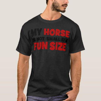 Camiseta Retro para cavalos pequenos