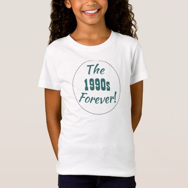 Camiseta Retro para Sempre dos Anos 1990 (Frente)