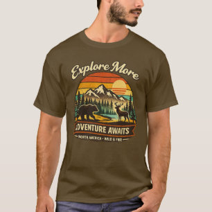 Camiseta Retro Parques Nacionais – Explore Mais Av