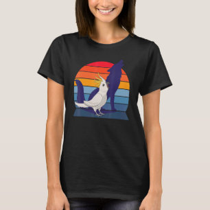 Camiseta Retro Parrot I Howling Wolf I Gritando Cockatoo