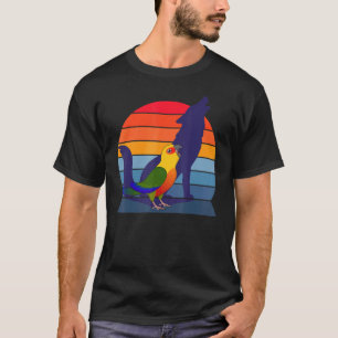 Camiseta Retro Parrot I Howling Wolf I Gritando Jenday Con